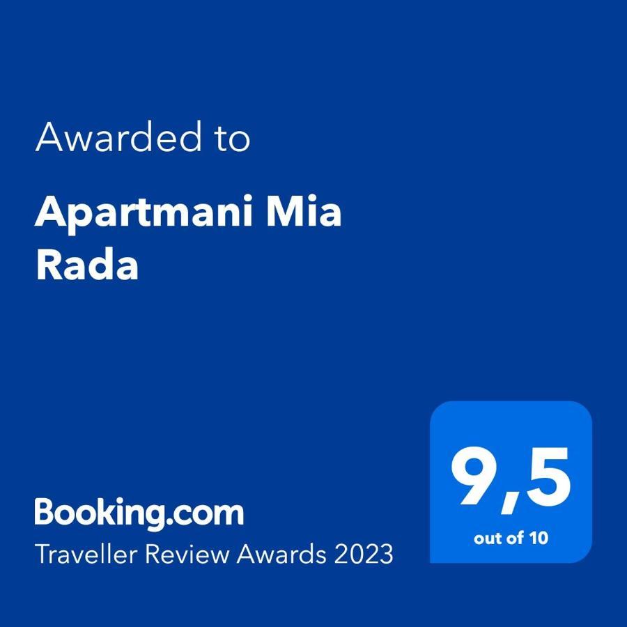 Apartmani Mia Rada Budva Exterior photo